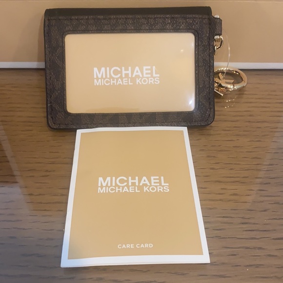 Michael Kors Kala Sm Flap Key Ring Card Case - Picture 9 of 11